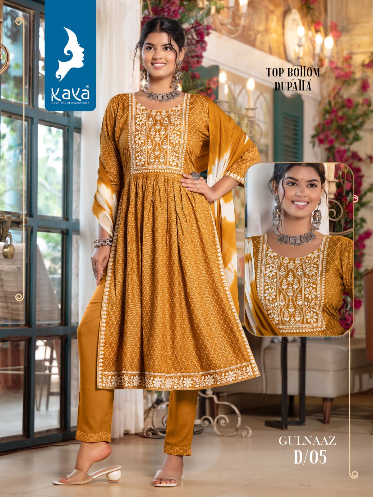 Gulnaaz By Kaya Designer Readymade Suits Catalog